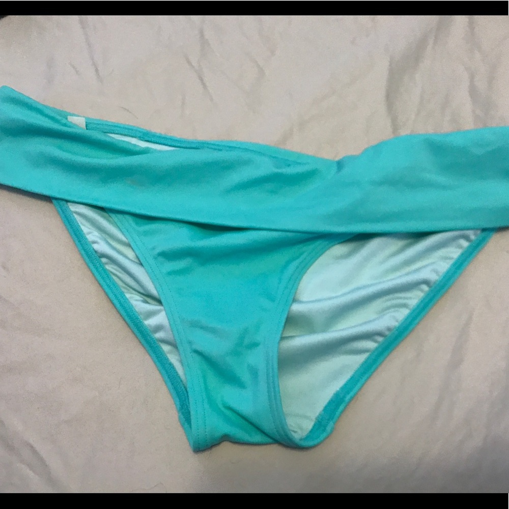 Teal VS bathing suit bottom